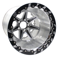 Race Star 72 ValStar 15x10 / 5x4.50BC / 6.25BS / 3.072in CB / Machined w/Black Accents Wheel