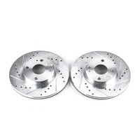 Power Stop 94-97 Mazda Miata Front Evolution Drilled & Slotted Rotors - Pair