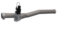 QTP 2018-2024 Jeep Wrangler JL 3.6L QTP Aggressor Cutout Pipe