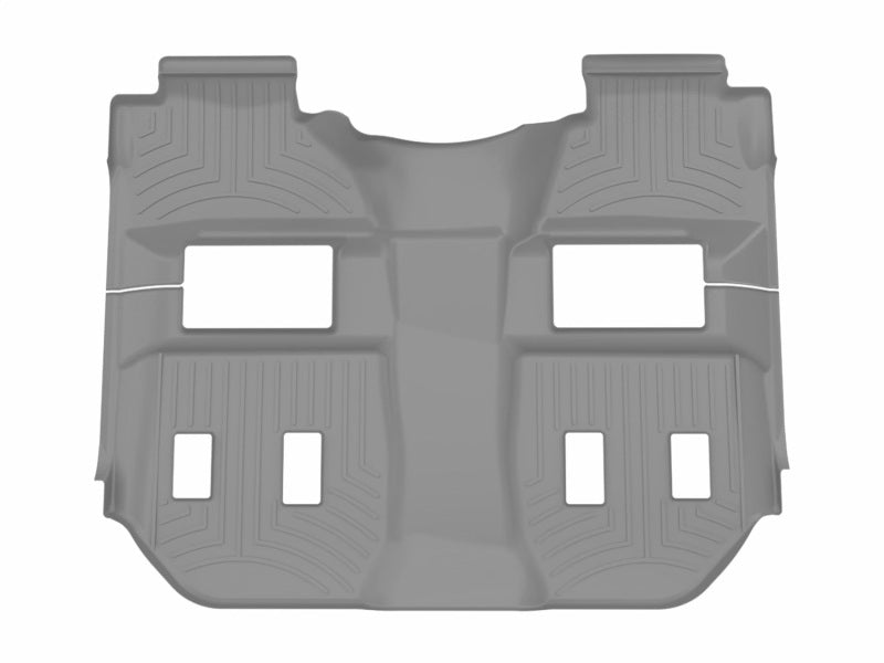 WeatherTech 15+ Cadillac Escalade ESV Rear FloorLiner - Grey (Fits w/ Second Row Bucket Seating)