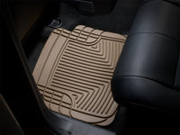 WeatherTech 99 BMW M3 Convertible Rear Rubber Mats - Tan