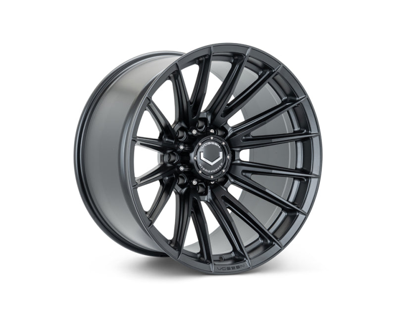 Vossen HFX-2 24x12 - 8x170 - ET44 - Ultra Deep Face - 125.1 - Satin Black Wheel