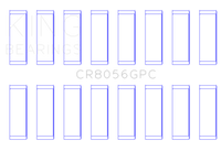 King Engine Bearings Ford 6.7 Power Stroke V8 Diesel (Size 0.26) Connecting Rod Bearing Set