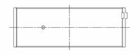 ACL Toyota 1FZ-FE 0.025 Oversized High Performance Rod Bearing Set