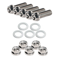 Wilwood bolt kit axle clamp 3/8-24X1.125 LG titanium