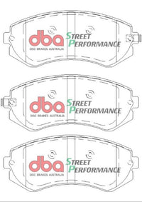 DBA 90-96 Nissan 240SX w/ABS SP Performance Front Brake Pads