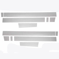 Putco 07-13 GMC Sierra Crew Cab 5.5 Box - 6in Wide - 12pcs Stainless Steel Rocker Panels