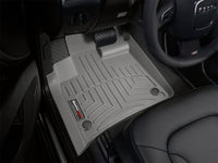 WeatherTech 07+ Audi Q7 Front FloorLiner - Grey