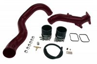 Wehrli 01-04 Chevrolet 6.6L LB7 Duramax 3in Y-Bridge Kit - Fine Texture Black