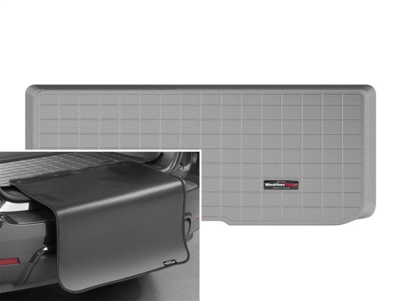 WeatherTech 16+ Honda Pilot Cargo Liners with Bumper Protector - Grey