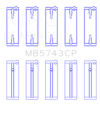 King Engine Bearings Isuzu 4HK1 (Size 0.75 Oversized) Main Bearing Set
