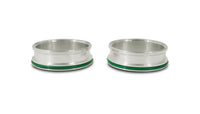 Vibrant HD Aluminum Weld Ferrules w/ O-Rings for 2in OD Tubing - Sold in Pairs