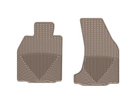 WeatherTech 05-11 Porsche 911 (997) Front Rubber Mats - Tan