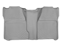 WeatherTech 07-13 Chevrolet Silverado (Excl. Hybrid) Crew Cab Rear FloorLiner - Grey