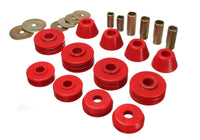 Energy Suspension GM Cab Mount Set - Red