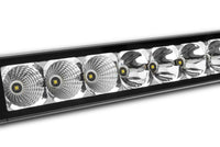 Go Rhino Xplor Bright Series Single Row LED Light Bar (Side/Track Mount) 51in. - Blk