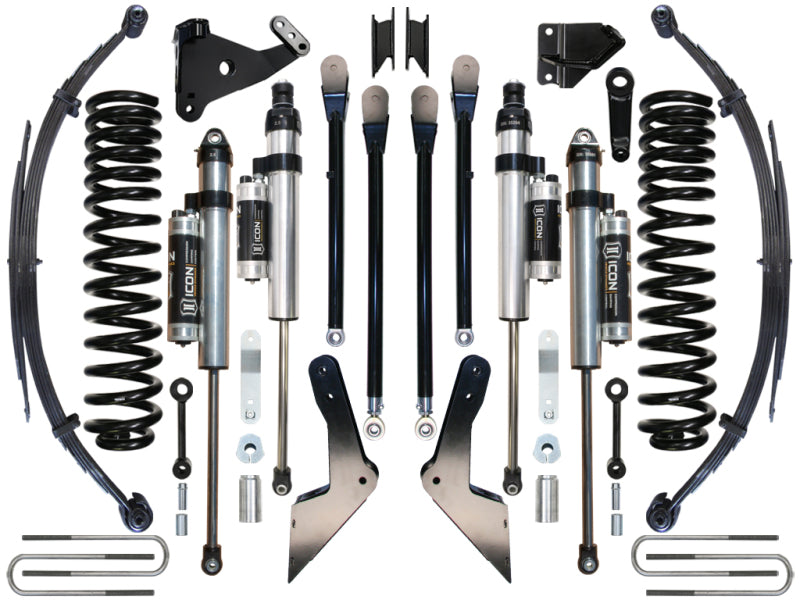 ICON 08-10 Ford F250/F350 7in Stage 5 Suspension System