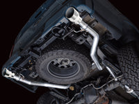 AWE Tuning 2021+ Ford F150 Tremor w/ Bumper Cutouts 0FG Non-Resonated Cat-Back w/ Chrome Silver Tips