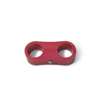 Russell Hose Separator For -12 Braided Hose Red Anodize (2 Pack)