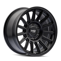 Dirty Life Journey 9316 17x8.5 / 6x139.7 BP / 0mm Offset / 106mm Hub Matte Black Wheel