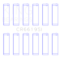King Engine Bearings Ford V6 (Size +0.75mm) Connecting Rod Bearing Set