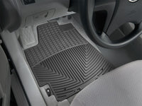 WeatherTech 08-13 Toyota Highlander Front Rubber Mats - Black