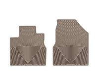 WeatherTech 09+ Nissan Murano Front Rubber Mats - Tan
