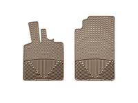 WeatherTech 08-13 Smart ForTwo Front Rubber Mats - Tan