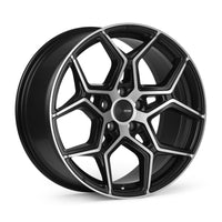 Enkei Quest 18x8 / 5x114.3 BP / ET35 / 72.6mm Bore - Matte Black Machining Wheel