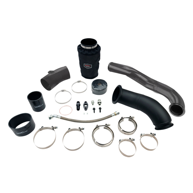 Wehrli 04.5-07 Cummins 5.9L S300 High Mount Turbo 2nd Gen Swap Kit - Flat Black