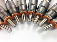 DDP 04.5-05 Chevrolet Duramax 6.6L LLY Reman Injector Set - 100hp (45% Over)