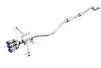 AWE 17-21 Honda Civic Type R Touring Edition Triple Vapor Blue Exhaust