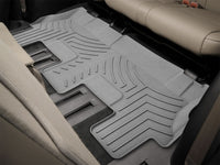WeatherTech 2012+ Toyota Sequoia Rear FloorLiner HP - Grey (Bench 2nd Row)