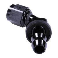 Russell 6AN Twist-Lok 60 Degree Hose End - Black