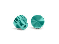 WeatherTech Colored Billet Knobs-Turquoise