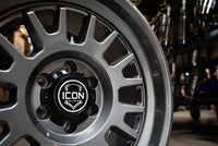 ICON Anza 17x8.5 / 6x5.5 / 25mm Offset / 5.75in BS - Gun Metal Wheel