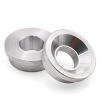 BLOX Racing 2-pc Solid Shifter Bushing Kit, Front - For B-Series Transmission - Raw