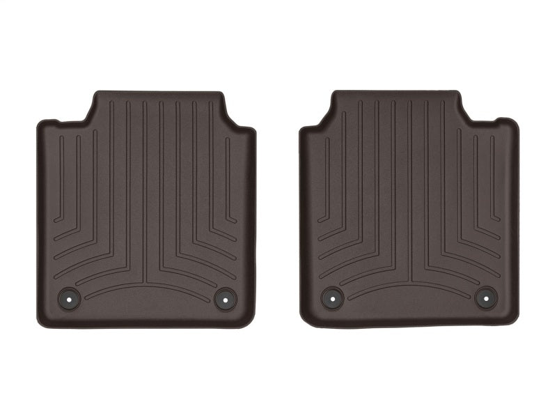 WeatherTech 2017+ Porsche Panamera Rear FloorLiner - Cocoa