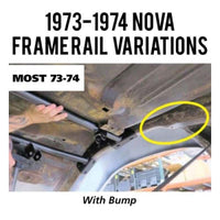 Ridetech 73-74 Nova (With FrameRail Bump) Double Adjustable Bolt-On 4-Link