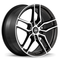 Konig Intention 16x7.5 5x108 ET45 Gloss Black / Machine Face