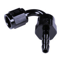 Russell 4AN ProClassic Crimp 120 Degree Hose End - Black