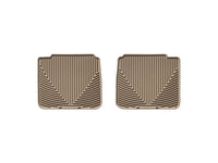 WeatherTech 06-10 Lexus GS Rear Rubber Mats - Tan