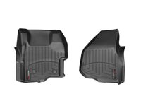 WeatherTech 11+ Ford F250/F350/F450/F550 Front FloorLiner - Black