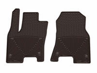 WeatherTech 2025 Ram Truck 1500 (Incl. RHO) CC/QC (No Vinyl) Front All-Weather Floor Mats - Cocoa