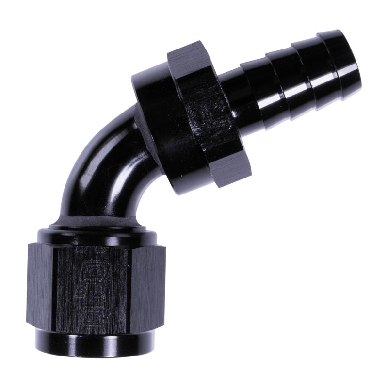 Russell 10AN ProClassic Crimp 60 Degree Hose End - Black
