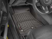 WeatherTech 2015+ Ford Mustang Front FloorLiner - Cocoa