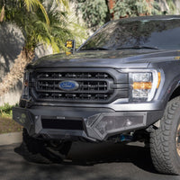 Go Rhino 21-23 Ford F-150 (4dr) Element Front Bumper w/ Fixed Light Bar Mount - Tex. Blk