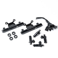 DeatschWerks 04-06 Subaru STI/LGT Side Feed to Top Feed Fuel Rail Conv Kit w/ 1200cc Injectors