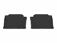 WeatherTech 24-26 Toyota Tacoma 2nd Row Rear All-Weather Floor Mats - Black