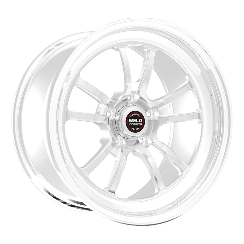 Weld S70 18x11 / 5x115mm BP / 6.1in. BS Polished Wheel (High Pad) - Non-Beadlock